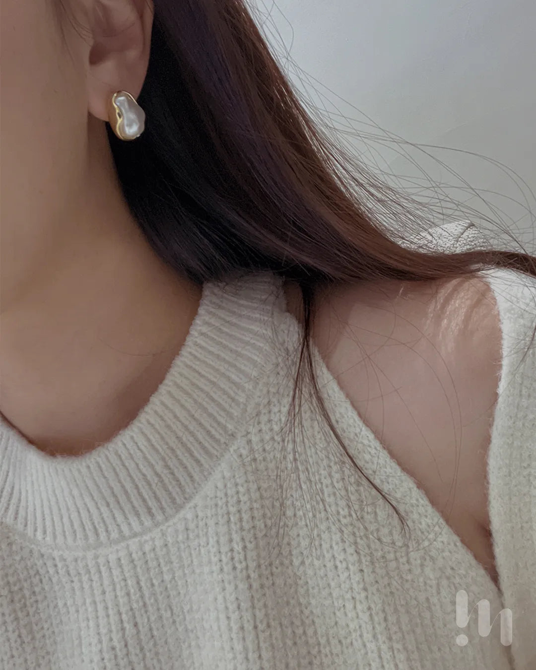 潤光貝韻珍珠 耳環